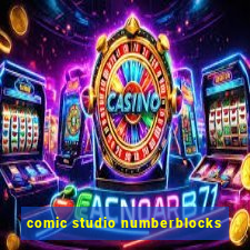 comic studio numberblocks